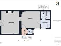 Vente appartement 2 pièces Vente appartement 2 pièces