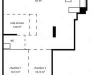 Vente appartement 2 pièces Vente appartement 2 pièces
