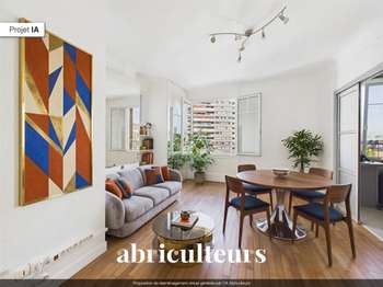 Vente Appartement 3 piècesParis 15e
