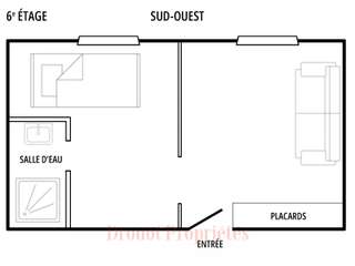 Vente appartement 1 pièce Vente appartement 1 pièce