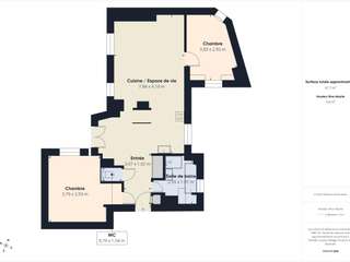 Vente appartement 3 pièces