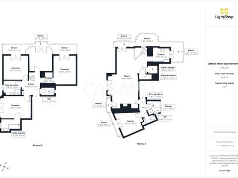 Vente appartement 6 pièces