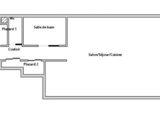 Vente appartement 2 pièces