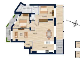 Vente appartement 4 pièces
