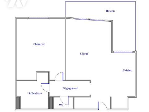 Vente appartement 2 pièces Vente appartement 2 pièces
