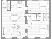 Vente appartement 3 pièces Vente appartement 3 pièces