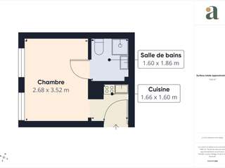 Vente appartement 1 pièce