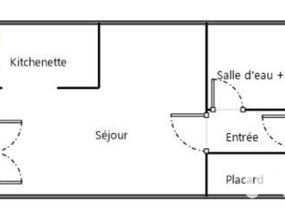 Vente appartement 1 pièce