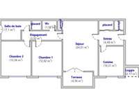 Vente appartement 3 pièces