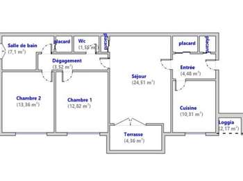 Vente Appartement 3 piècesPau