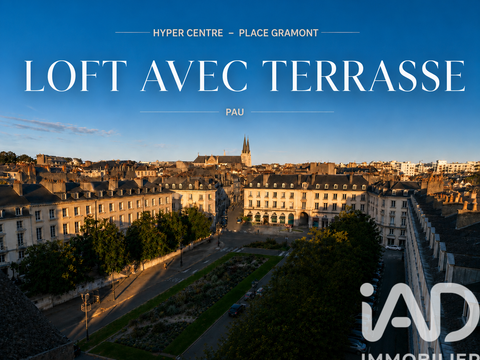 Vente appartement 3 pièces Pau 64