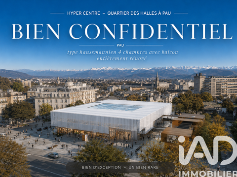 Vente appartement 5 pièces Pau 64
