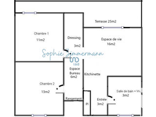 Vente appartement 3 pièces