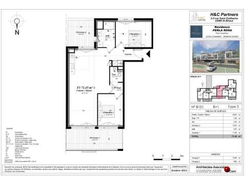 Vente appartement 3 pièces