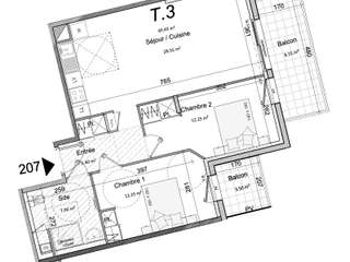 Vente appartement 3 pièces Vente appartement 3 pièces