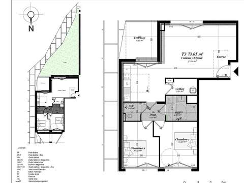 Vente appartement 3 pièces Vente appartement 3 pièces