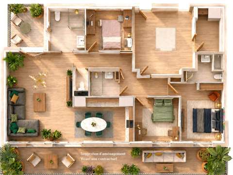 Vente appartement 4 pièces Perros-Guirec 22