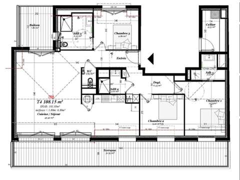 Vente appartement 4 pièces Vente appartement 4 pièces
