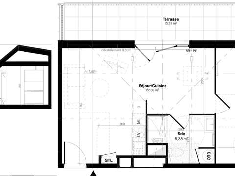 Vente appartement 2 pièces