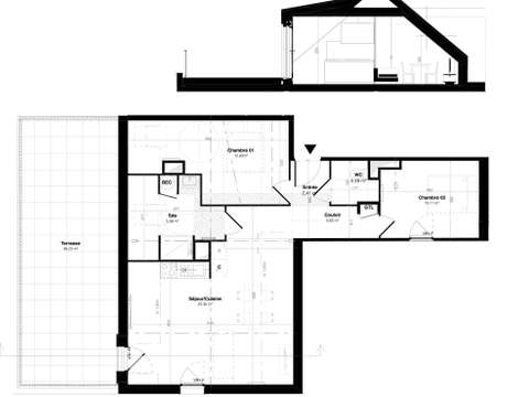 Vente appartement 3 pièces