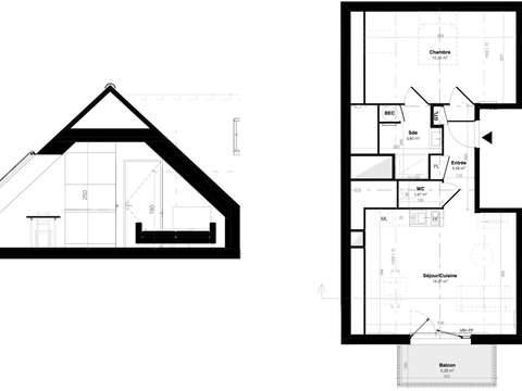 Vente appartement 2 pièces