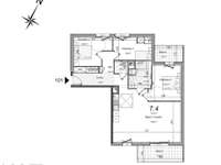 Vente appartement 4 pièces Vente appartement 4 pièces
