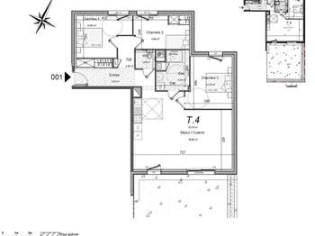 Vente appartement 4 pièces Vente appartement 4 pièces
