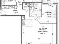 Vente appartement 4 pièces Vente appartement 4 pièces