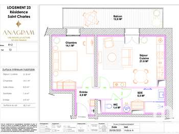 Vente appartement 2 pièces
