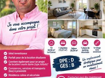 Appartement 2 pièces 45 m² · à Plaisance-du-Touch · 45 m² · 116 000 €