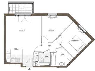 Vente appartement 3 pièces