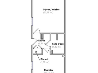 Vente appartement 2 pièces Vente appartement 2 pièces