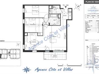 Vente appartement 3 pièces Vente appartement 3 pièces