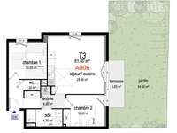 Vente appartement 3 pièces Vente appartement 3 pièces