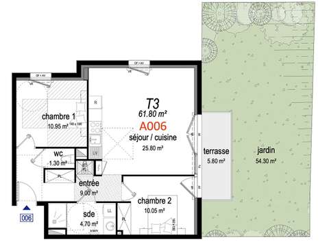 Vente appartement 3 pièces
