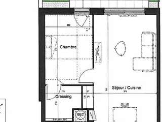 Vente appartement 2 pièces