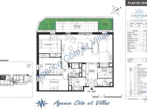 Vente appartement 4 pièces