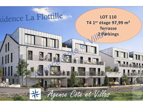 Vente appartement 4 pièces Pléneuf-Val-André 22