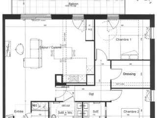 Vente appartement 3 pièces