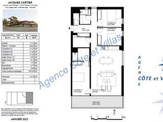 Vente appartement 4 pièces