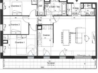Vente appartement 4 pièces