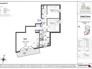 Vente appartement 3 pièces