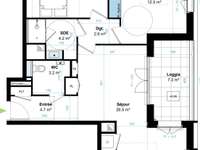Vente appartement 3 pièces
