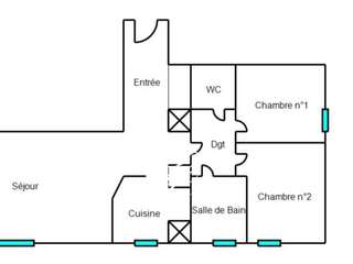 Vente appartement 3 pièces