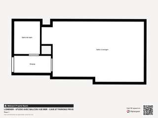 Vente Studio 1 pièce