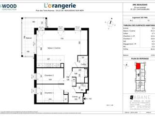 Vente appartement 3 pièces