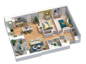 Vente appartement 3 pièces