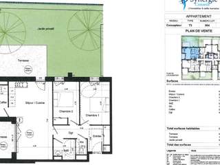 Vente appartement 3 pièces