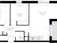 Vente appartement 3 pièces
