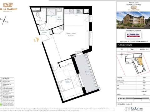 Vente appartement 2 pièces Plouharnel 56